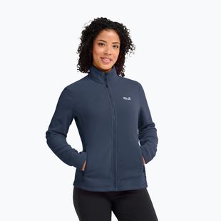 Dámská fleecová mikina Jack Wolfskin Taunus 100 Full Zip midnight sky