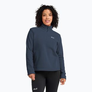 Dámská fleecová mikina Jack Wolfskin Taunus 100 Half Zip midnight sky