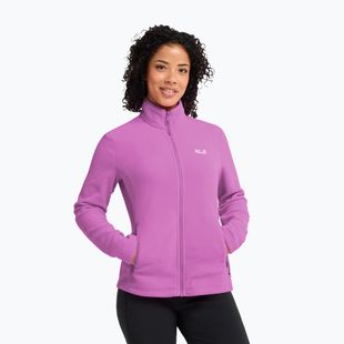 Dámská fleecová mikina Jack Wolfskin Taunus 100 Full Zip foxglove