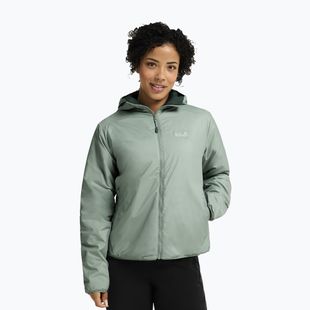 Dámská zateplená bunda Jack Wolfskin Trail Light Ins 2IN1 green zinnia