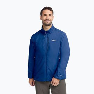 Pánská zateplená bunda Jack Wolfskin Trail Light Ins 2IN1 blue orchid