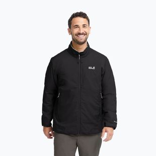 Pánská zateplená bunda Jack Wolfskin Trail Light Ins 2IN1 black