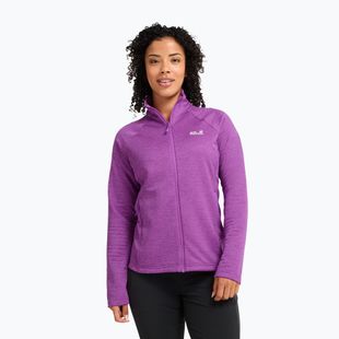 Dámská fleecová mikina Jack Wolfskin Anytrail Full Zip freesia