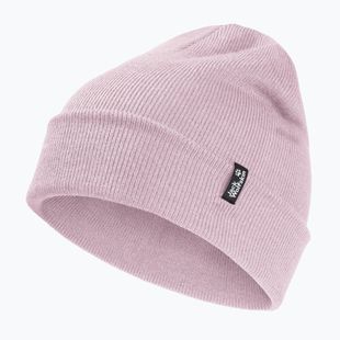 Zimní čepice Jack Wolfskin Rib dusty blush