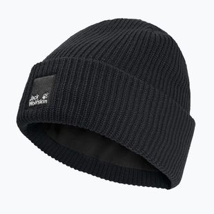 Zimní čepice Jack Wolfskin Pergamon Beanie black