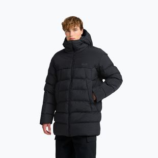 Pánská zateplená bunda Jack Wolfskin Icy Hollow Hooded phantom