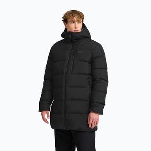 Pánský péřový kabát Jack Wolfskin Coloniu Coat black