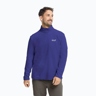 Pánská fleecová mikina Jack Wolfskin Taunus 100 Full Zip glow ink