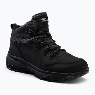 Pánská trekingová obuv Jack Wolfskin Everquest Texapore Mid černá 4053611