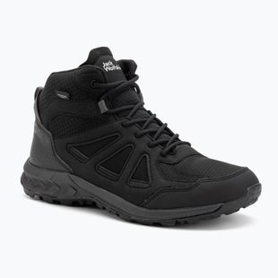 Pánské trekingové boty Jack Wolfskin Woodland 2 Texapore Mid black