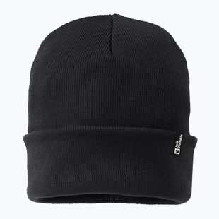 Zimní čepice Jack Wolfskin Rib black