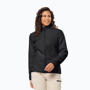 Dámská fleecová mikina Jack Wolfskin High Curl black