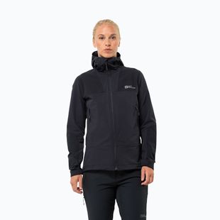 Dámská softshellová bunda Jack Wolfskin Andur black
