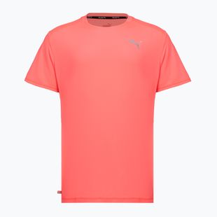 Pánské běžecké tričko PUMA Run Cloudspun SS Tee Pink/Silver