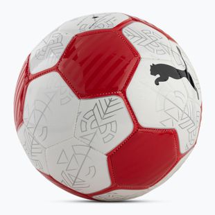 Fotbalový míč PUMA Prestige puma white/puma red/puma black velikost 3