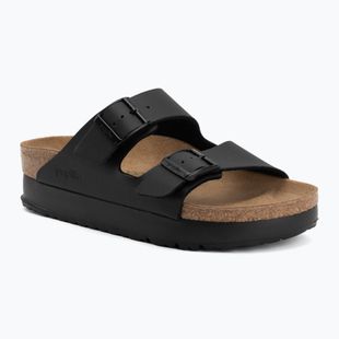 Klapki BIRKENSTOCK x Papillio Arizona Flex Platform Birko-Flor Narrow black