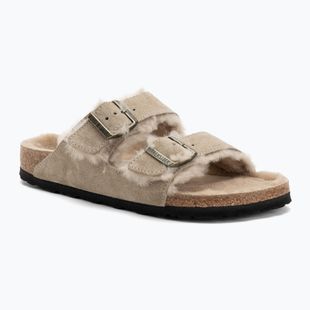 Nazouváky BIRKENSTOCK Arizona Shearling SL Narrow taupe