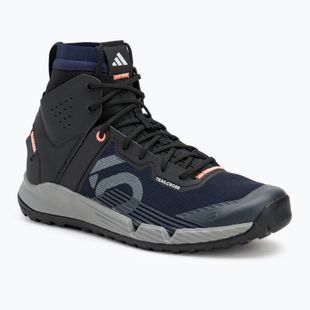 Pánské cyklistické tretry  adidas FIVE TEN Trailcross Mid Pro legend ink/grey three/coral fusion
