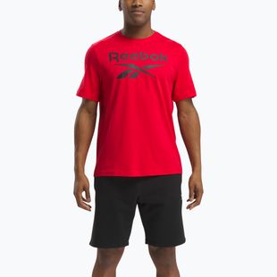 Pánské tričko  Reebok Reebok Identity Big Logo Tee vector red