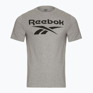 Pánské tričko  Reebok Reebok Identity Big Logo Tee medium grey heather