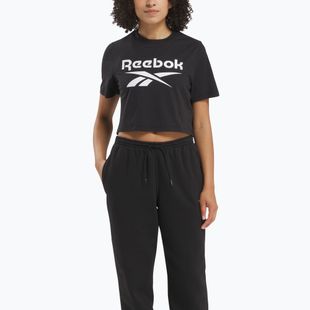 Dámské tričko Reebok Identity Big Logo Crop Tee black