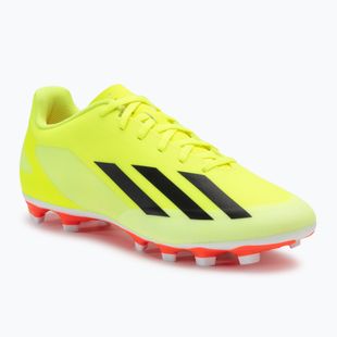 Pánské adidas X Crazyfast Club FxG týmové kopačky solar yellow/core black/cloud white