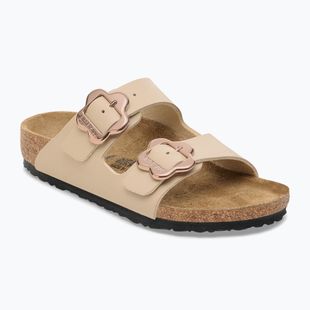 Dětské nazouváky BIRKENSTOCK Arizona Flowers Kids Birko-Flor sandcastle