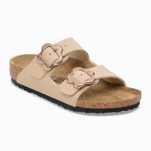 Dětské nazouváky BIRKENSTOCK Arizona Flowers Kids Birko-Flor sandcastle