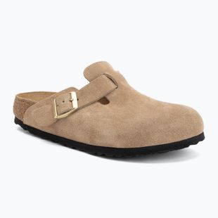 Nazouváky BIRKENSTOCK Boston Suede Leather sandcastle