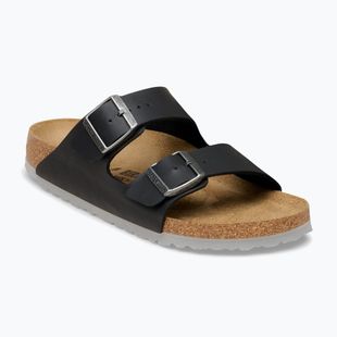 Nazouváky BIRKENSTOCK Arizona Birko-Flor black/light gray