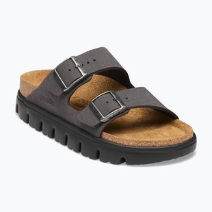 Nazouváky BIRKENSTOCK Arizona Chunky Birkibuc velvet gray