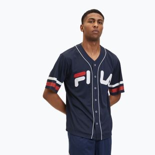 Pánské tričko FILA Lashio Baseball black iris