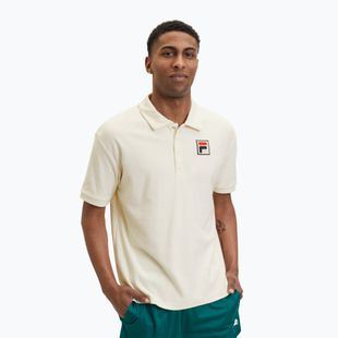 Pánské polo tričko FILA Liverpool Towelling antique white