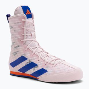 Boxerské boty adidas Box Hog 4 téměř růžová/lucid blue/impact orange