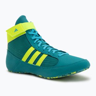 Boxovací boty adidas HVC purple team/lucid lemon/signal cyan