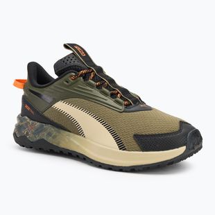 Pánské běžecké boty PUMA Extend Lite Trail landslide dark olive/puma black
