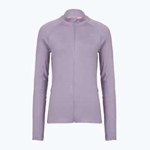 Dámská běžecká mikina PUMA Run For Her Ribbed Full Zip pale plum