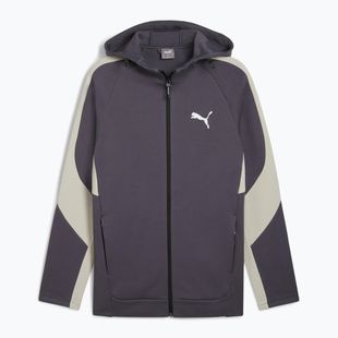 Pánská mikina PUMA Evostripe Hoodie FZ DK galactic gr