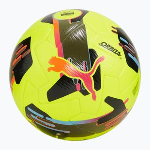 Fotbalový míč  PUMA Orbita 1 TB FIFA Quality Pro lemon tonic/multicolor velikost  5