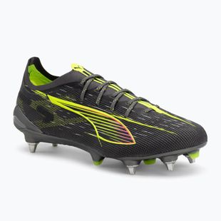 Pánské kopačky PUMA Ultra 5 Ultimate MxSG matte aged silver/yellow alert/sun struck