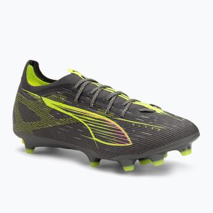 Pánské kopačky PUMA Ultra 5 Pro FG/AG matte aged silver/yellow alert/sun struck
