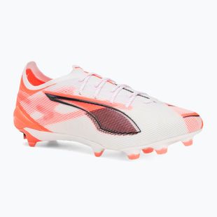 Pánské kopačky PUMA Ultra 5 Ultimate FG puma white/puma black/glowing red