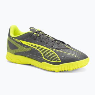 Pánské kopačky PUMA Ultra 5 Play TT matte aged silver/yellow alert/puma aged silver