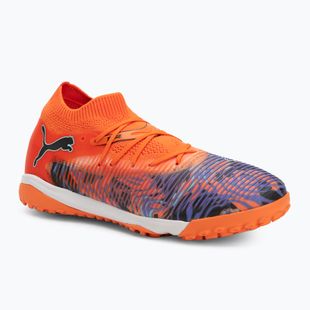 Dětské kopačky PUMA Future 8 Match Creativity TT orange poppy/black/dark amethyst/electric peppermint