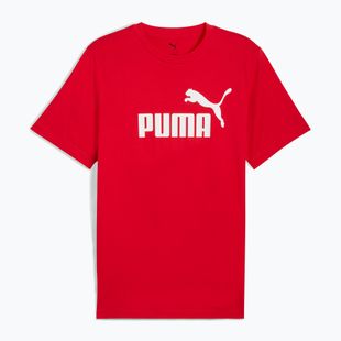 Pánské tričko PUMA ESS No. 1 Logo Tee for all time red