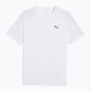 Pánské tričko PUMA ESS Small Logo Poly Tee puma white