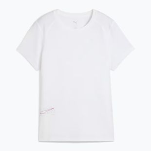 Dámské běžecké tričko PUMA Run Graphic Mesh Tee puma white