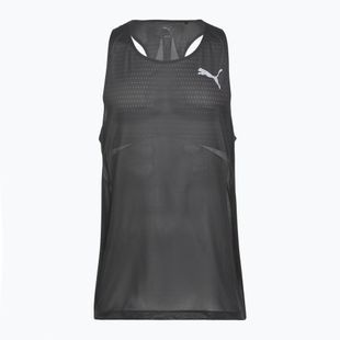 Pánské běžecké tričko PUMA Raceday Ultraspun Singlet puma black
