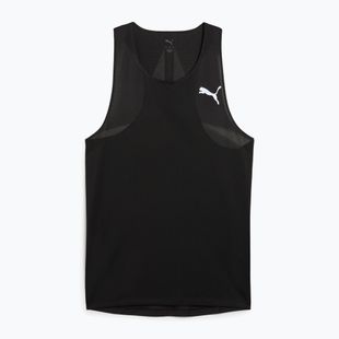 Pánské běžecké tričko PUMA Raceday Ultraspun Singlet puma black