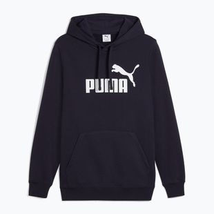 Pánská mikina  PUMA ESS No. 1 Logo Hoodie TR new navy